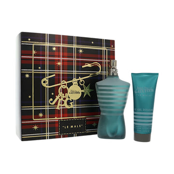 Le Male by Jean Paul Gaultier for Men - 2 Piece Set For Men: 4.2 oz EDT Spray, 2.5 oz All-Over Shower Gel