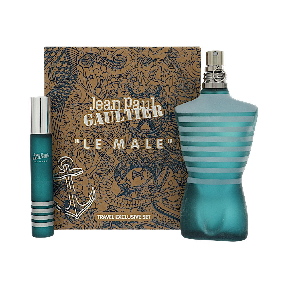 Jean Paul Gaultier by Jean Paul Gaultier for Men - 2 Piece Set For Men: 4.2 oz EDT Spray, 0.68 oz EDT Spray