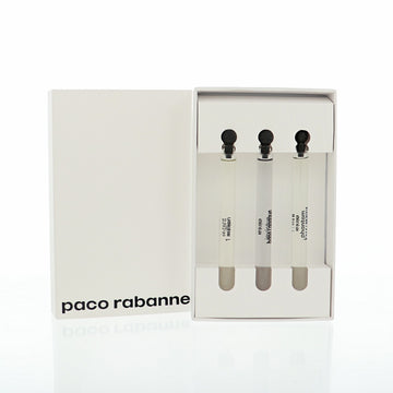 Mini Paco Rabanne by Paco Rabanne for Men - 3 Piece Gift Set For Men - 0.14 oz 1 Million EDT Splash, 0.14 oz Invictus EDT Splash, 0.14 oz Phantom EDT Splash