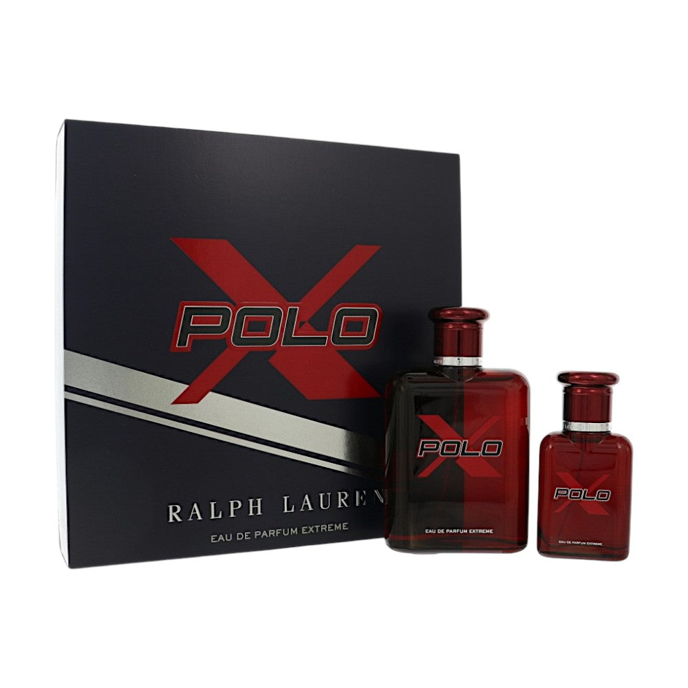 Polo Red Extreme by Ralph Lauren for Men - 2 Piece Gift Set - 4.2 oz EDP Spray ,1.36 oz EDP Spray