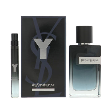 Y by Yves Saint Laurent for Men - 2 Piece Set For Men: 3.3 oz EDP Spray, 0.33 oz EDP Spray
