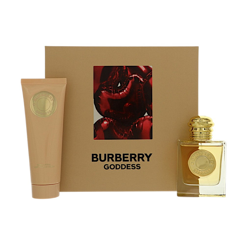 Burberry Goddess by Burberry for Women - 2 Piece Set For Women: 1.6 oz EDP Spray, 2.5 oz Body Lotion