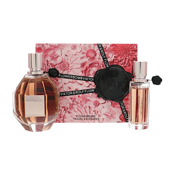 Flowerbomb by Viktor And Rolf for Women - 2 Piece Set For Women: 3.4 oz EDP Spray, 0.68 oz EDP Spray