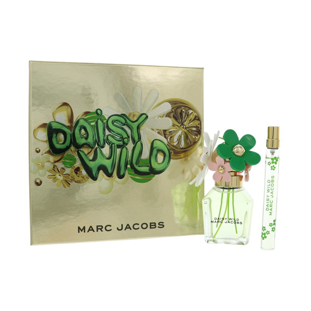 Daisy Wild by Marc Jacobs for Women - 2 Piece Gift Set For Women - 1.6 oz EDP Spray, 0.33 oz EDP Spray