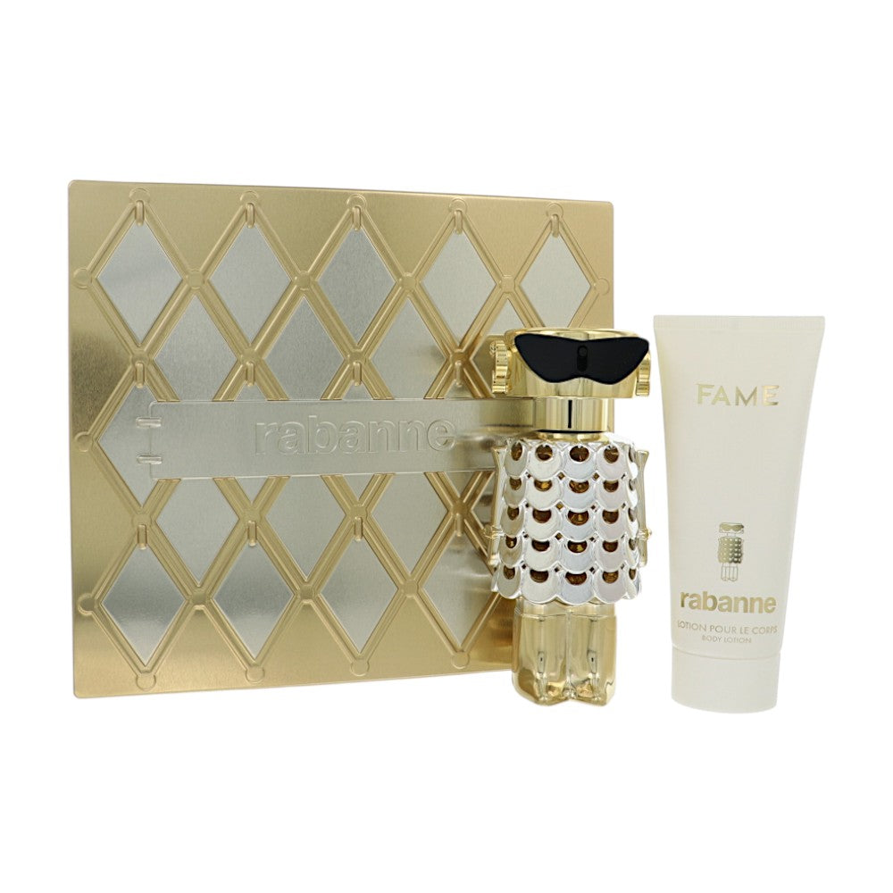 Paco Rabanne Fame by Paco Rabanne for Women - 2 Piece Gift Set For Women - 2.7 oz EDP Spray, 3.4 oz Perfumed Body Lotion