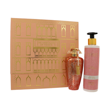 Rosa Moceniga by The Merchant Of Venice for Women - 2 Piece Gift Set - 3.4 oz EDP Spray ,8.4 oz Body Lotion