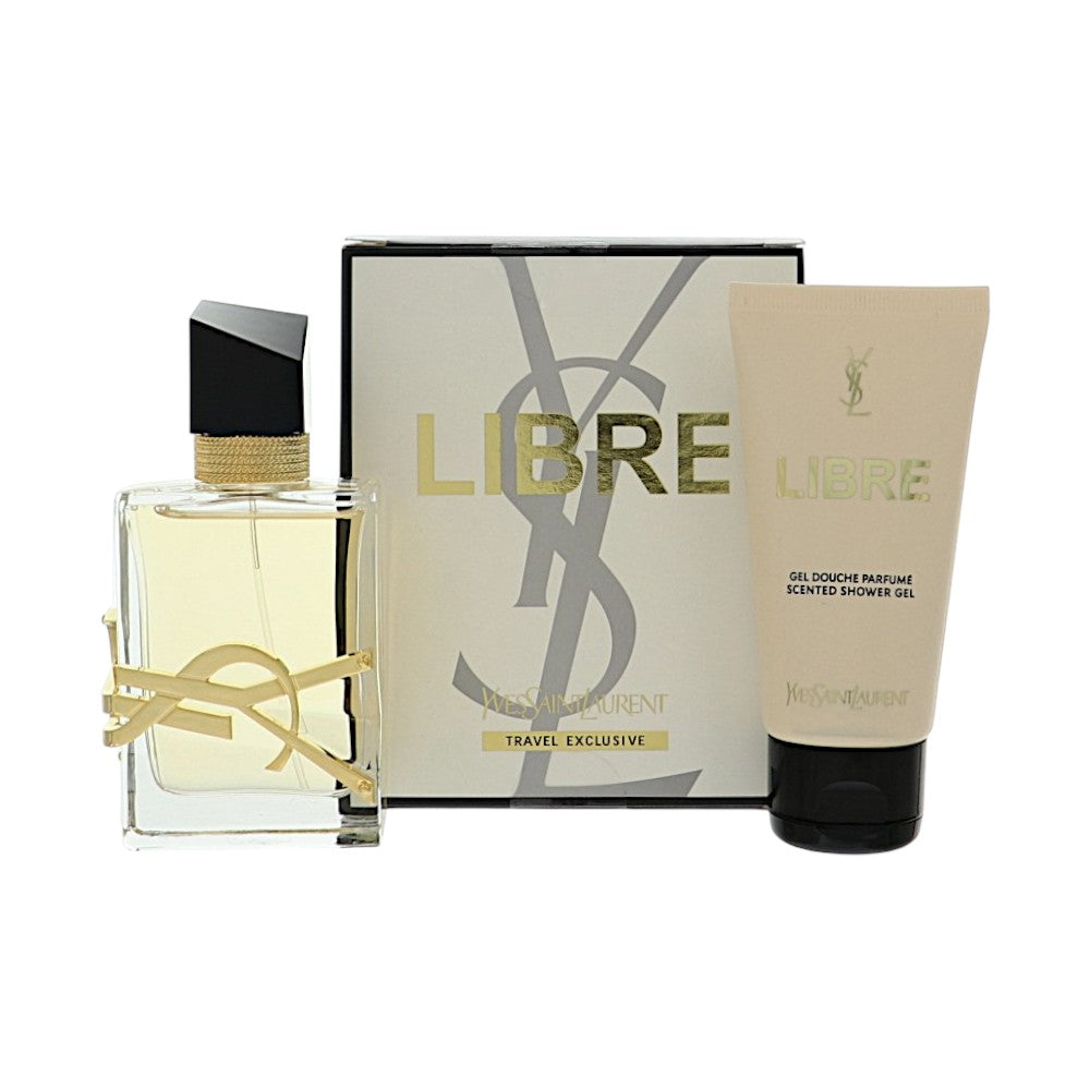 Libre by Yves Saint Laurent for Women - 2 Piece Set For Women: 1.6 oz EDP Spray, 1.6 oz Shower Gel