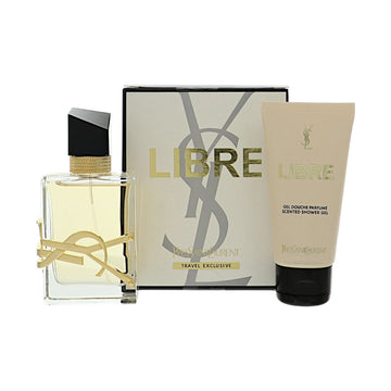Libre by Yves Saint Laurent for Women - 2 Piece Set For Women: 1.6 oz EDP Spray, 1.6 oz Shower Gel