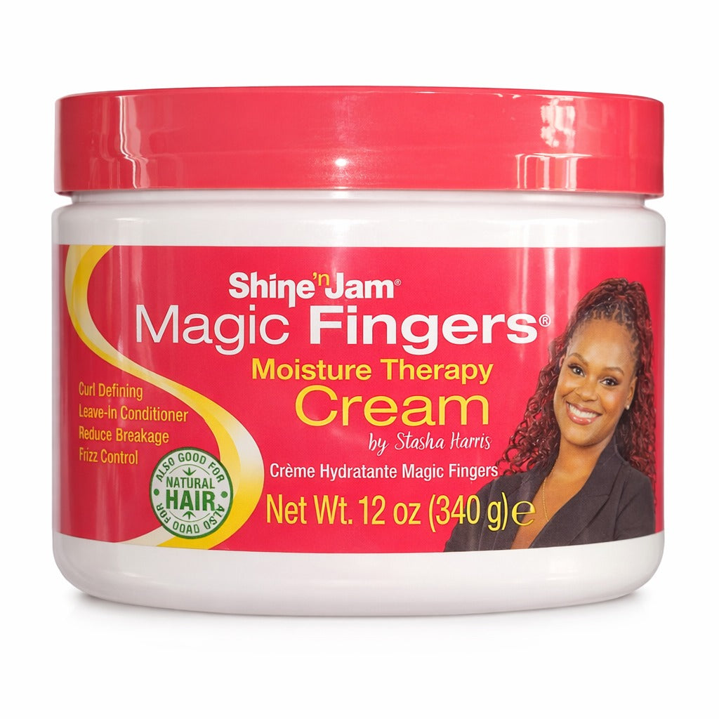 Shine-n-Jam - Magic Fingers Moisture Therapy Cream by Ampro for Women - 12 oz Gel
