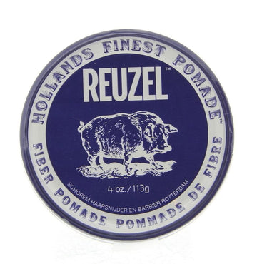 Fiber Pomade by Reuzel for Men - 4 oz Pomade - Pack of 12