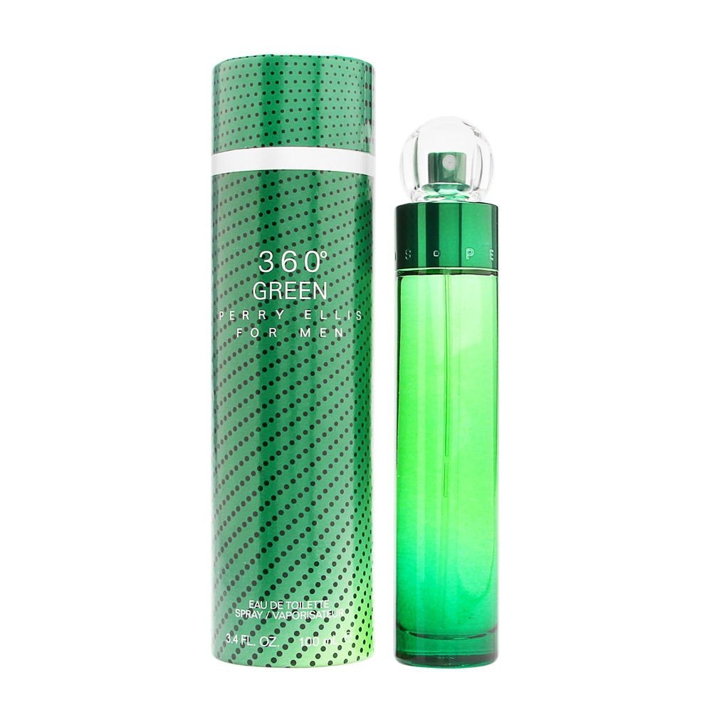 Perry Ellis 360 Green by Perry Ellis for Men - 3.4 oz EDT Spray