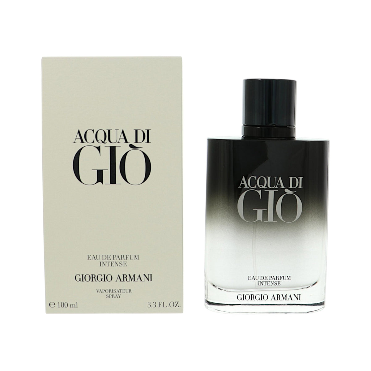 Acqua Di Gio Intense by Giorgio Armani for Men - 3.3 oz EDP Spray
