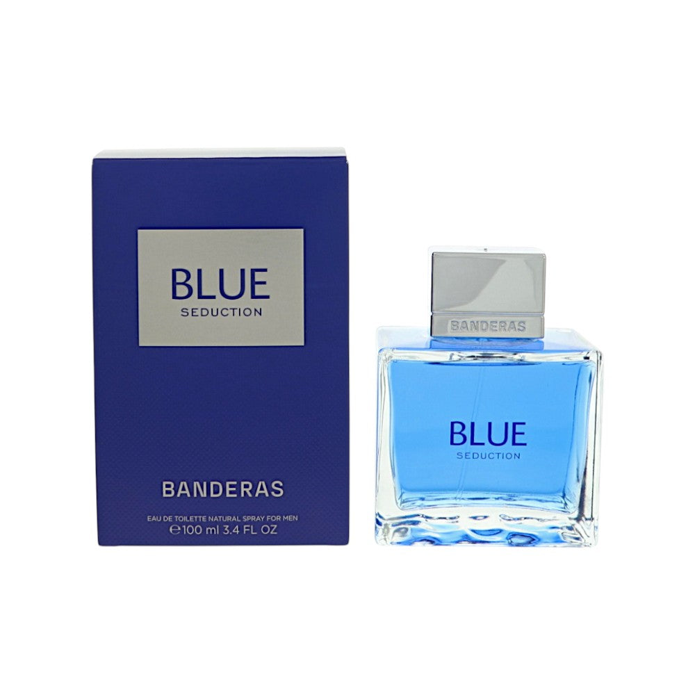 Blue Seduction by Antonio Banderas for Men - 3.4 oz EDT Spray