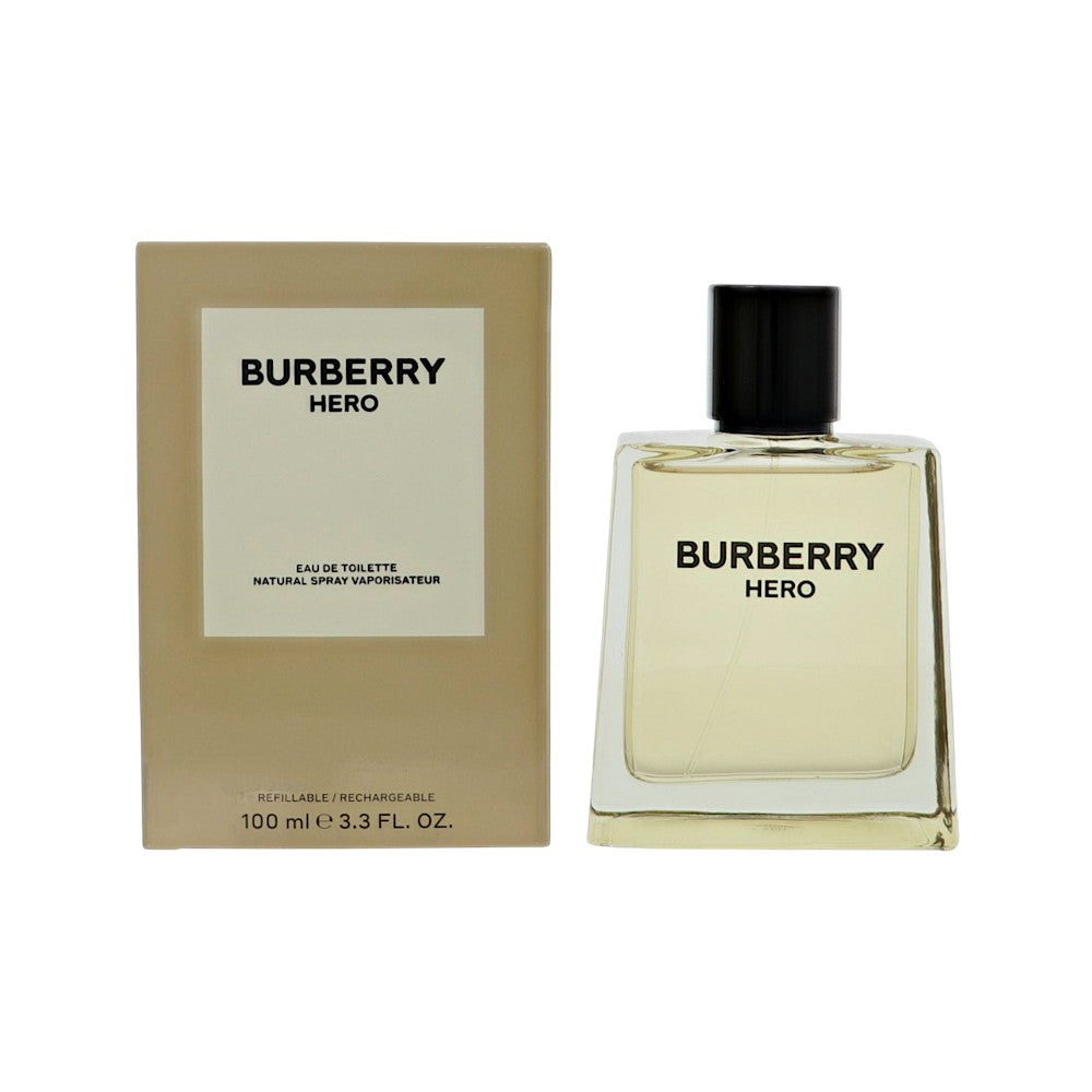 Burberry Hero by Burberry for Men - 3.3 oz EDT Spray