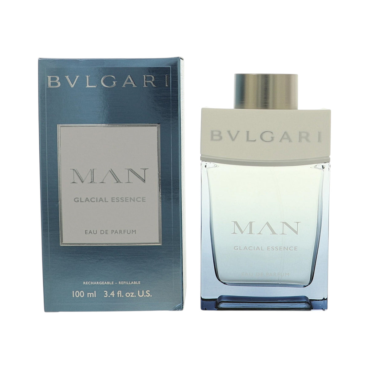 Bvlgari Man Glacial Essence by Bvlgari for Men - 3.4 oz EDP Spray