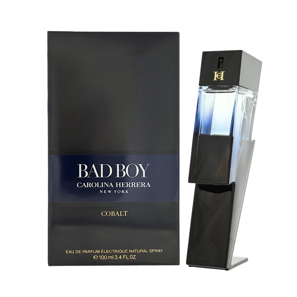 Bad Boy Cobalt by Carolina Herrera for Men - 3.4 oz EDP Electrique Spray