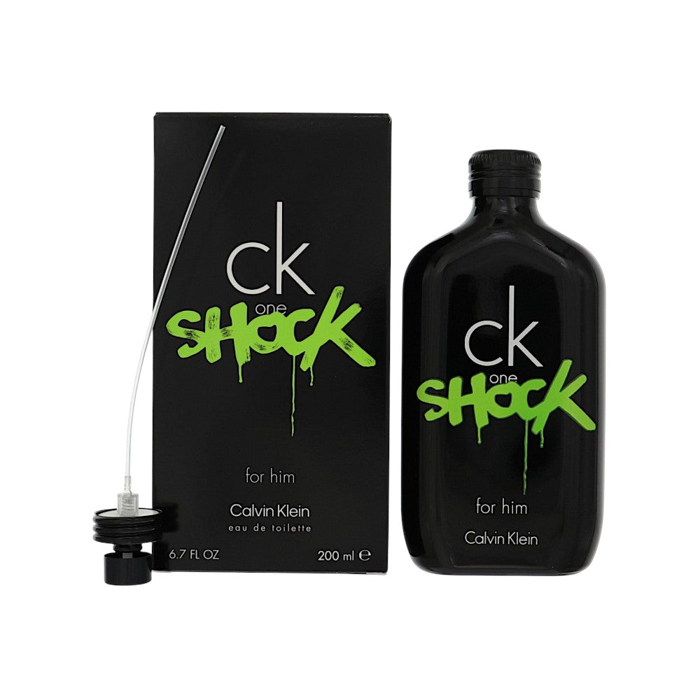 Ck One Shock by Calvin Klein for Men - 6.7 oz EDT Spray