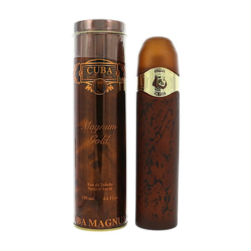 Cuba Gold Magnum by Cuba for Men - 4.4 oz EDT Spray