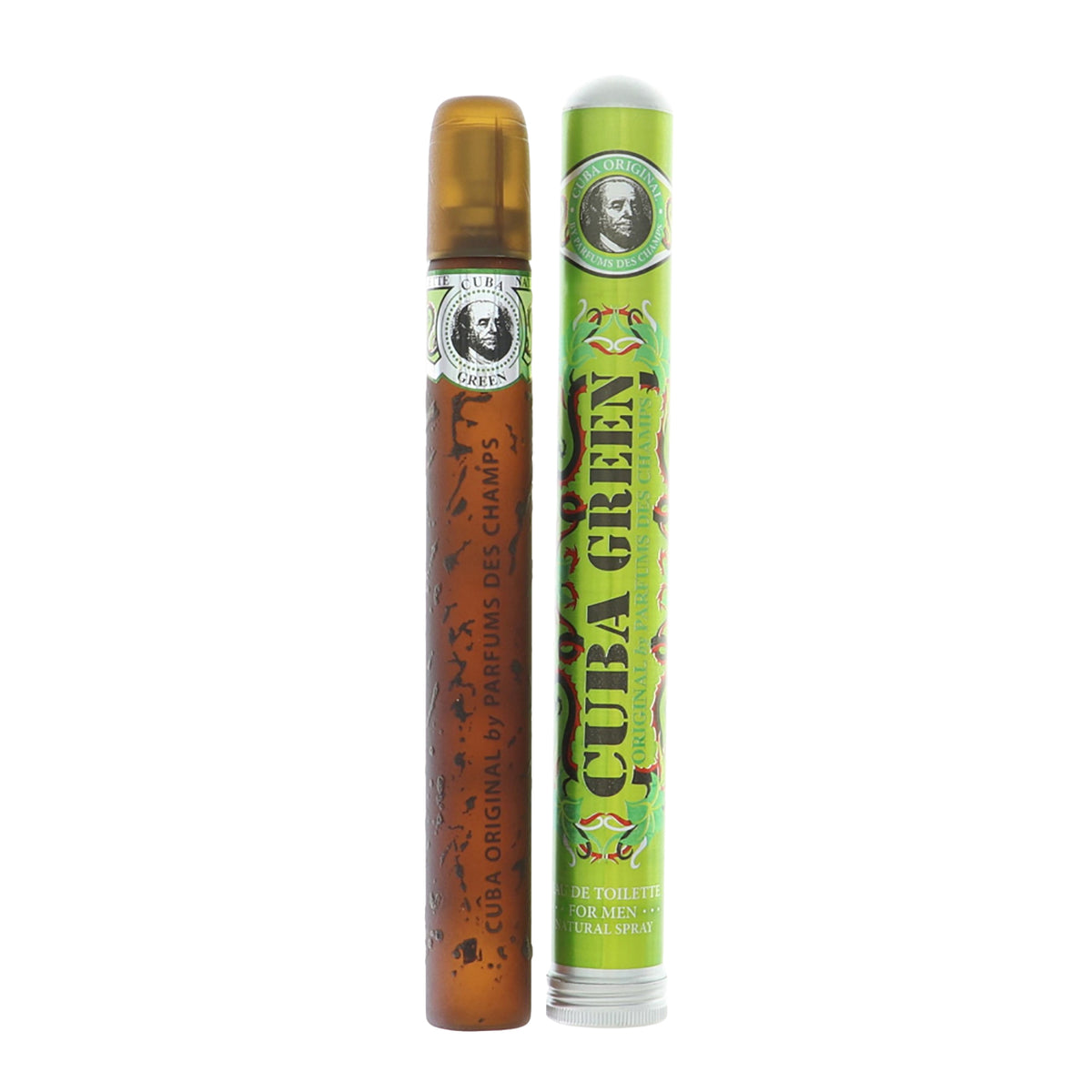 Cuba Green by Cuba for Men - 1.17 oz EDT Spray