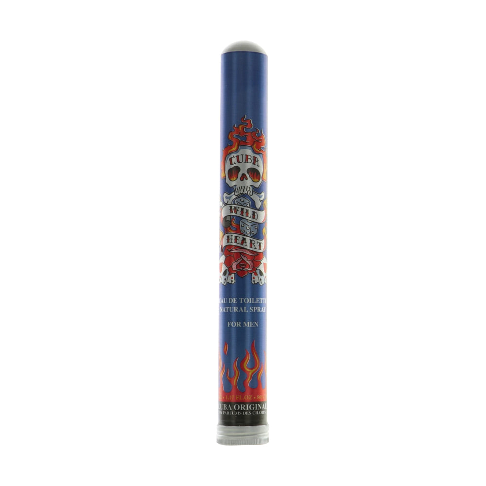 Cuba Wild Heart by Cuba for Men - 1.17 oz EDT Spray