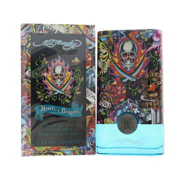 Ed Hardy Hearts And Daggers by Christian Audigier for Men - 3.4 oz EDT Spray
