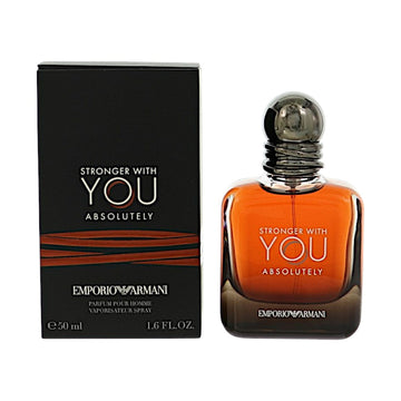 Emporio Armani Stronger With You Absolutely by Giorgio Armani for Men - 1.6 oz EDP Spray