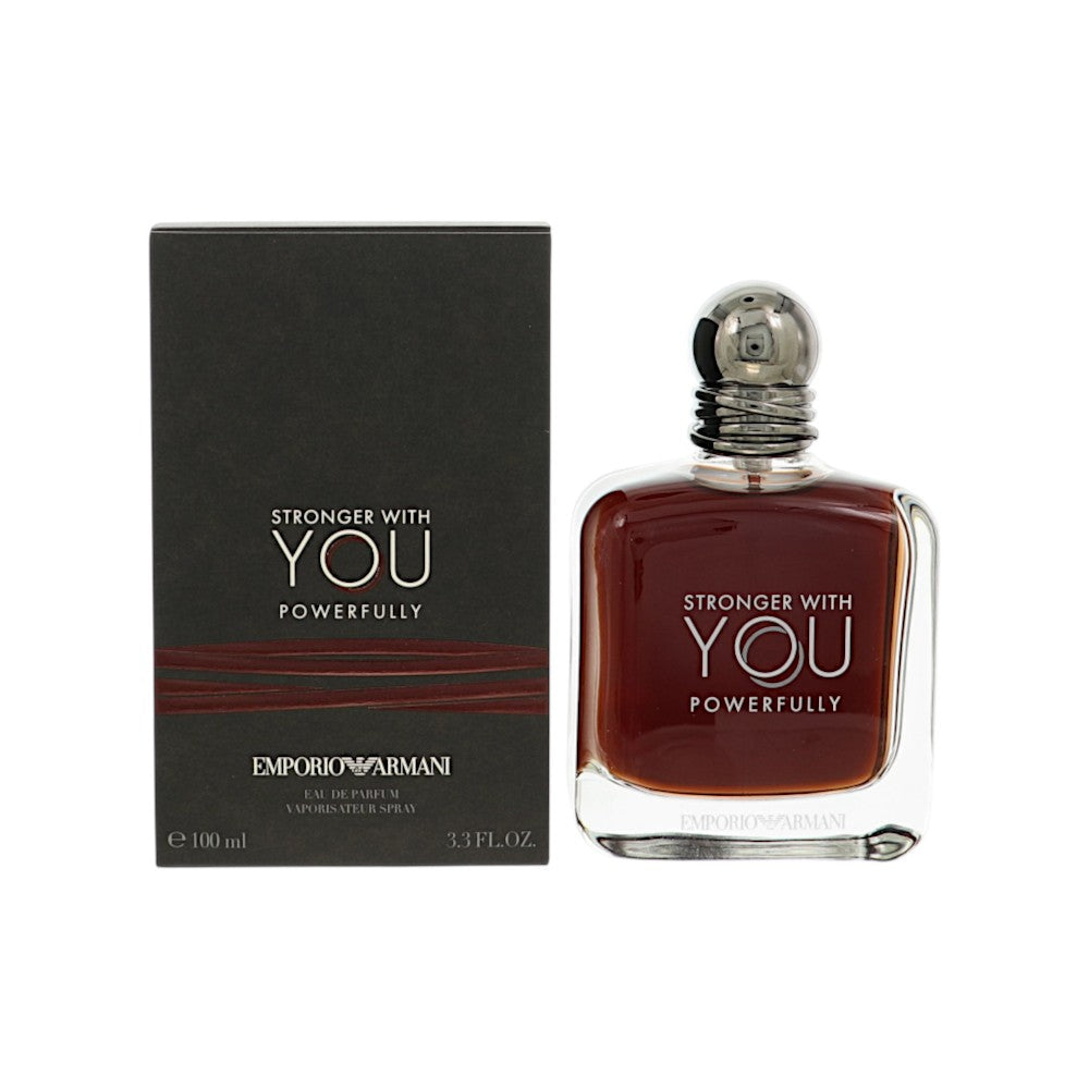 Stronger With You Powerfully by Emporio Armani for Men - 3.3 oz EDP Spray