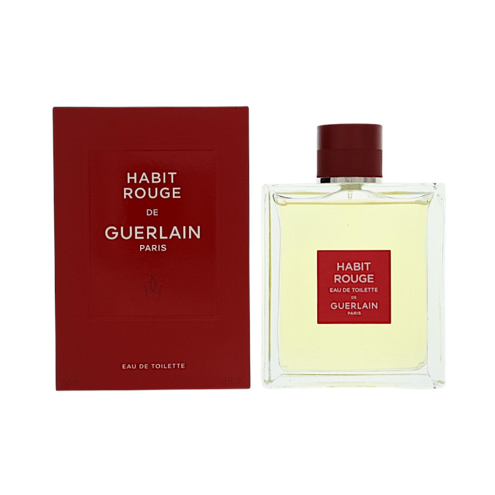 Habit Rouge by Guerlain for Men - 5 oz EDT Spray