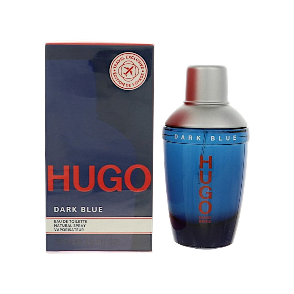 Hugo Dark Blue by Hugo Boss for Men - 2.5 oz EDT Spray
