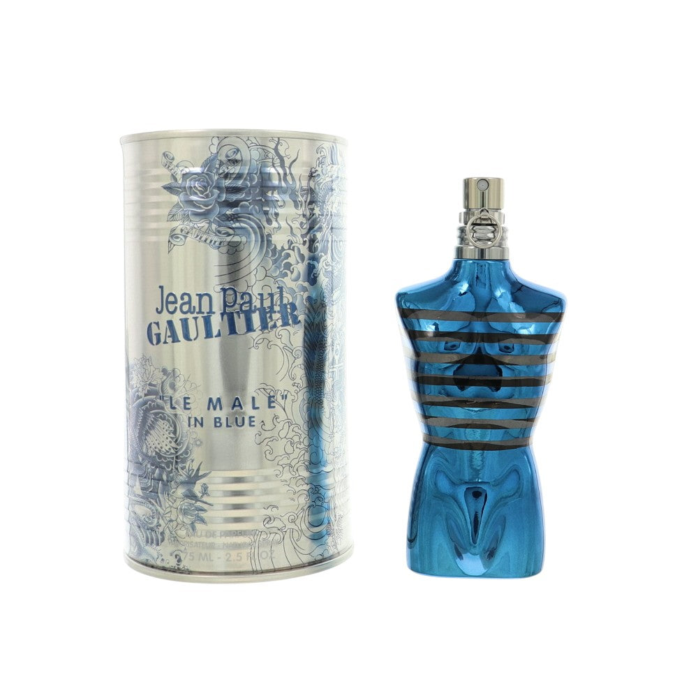 Le Male In Blue by Jean Paul Gaultier for Men - 2.5 oz EDP Spray