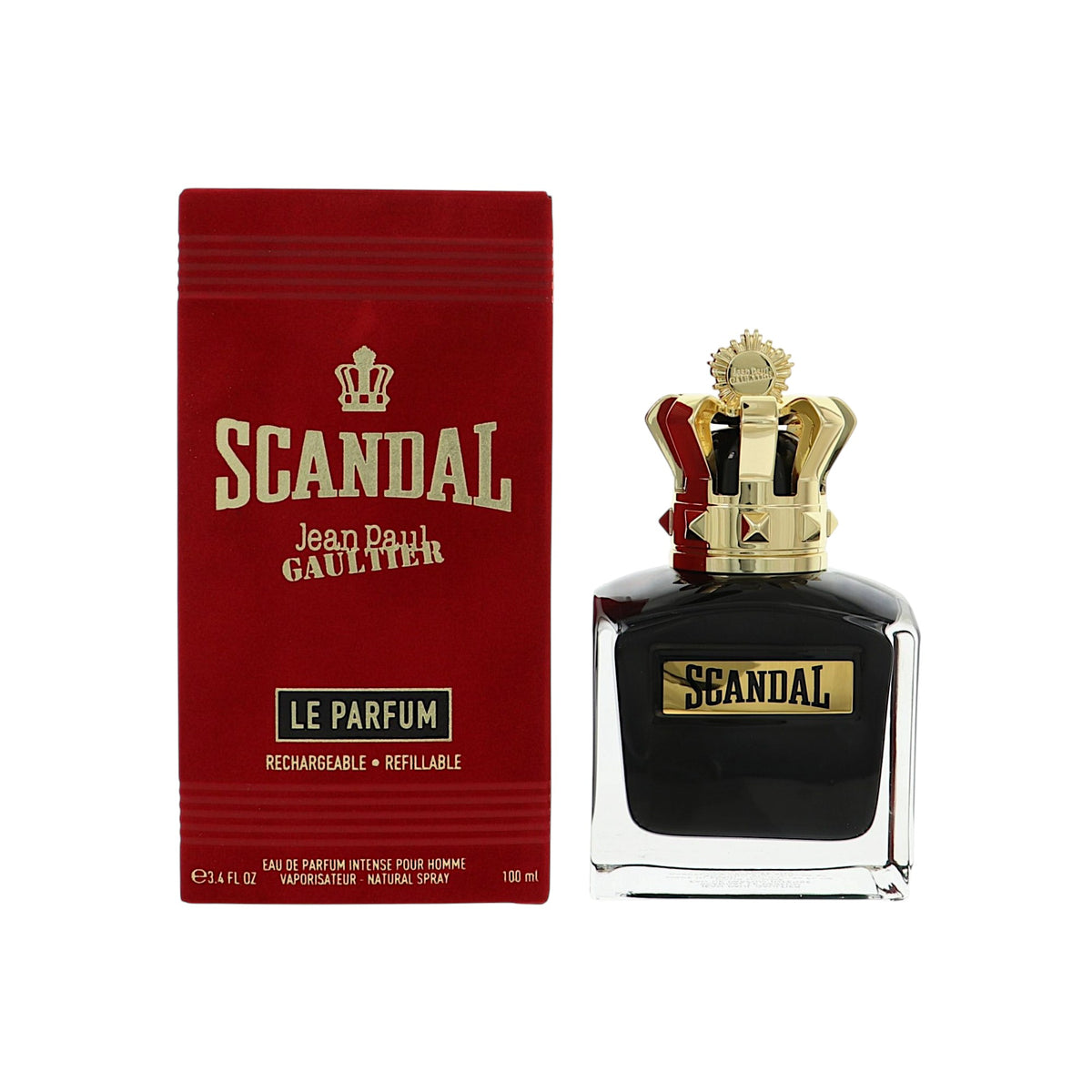 Scandal by Jean Paul Gaultier for Men - 3.4 oz EDP Intense Spray