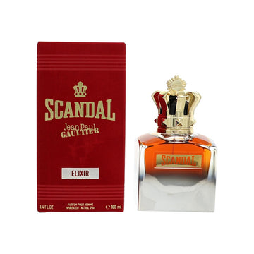 Scandal Elixir by Jean Paul Gaultier for Men - 3.4 oz Parfum Spray