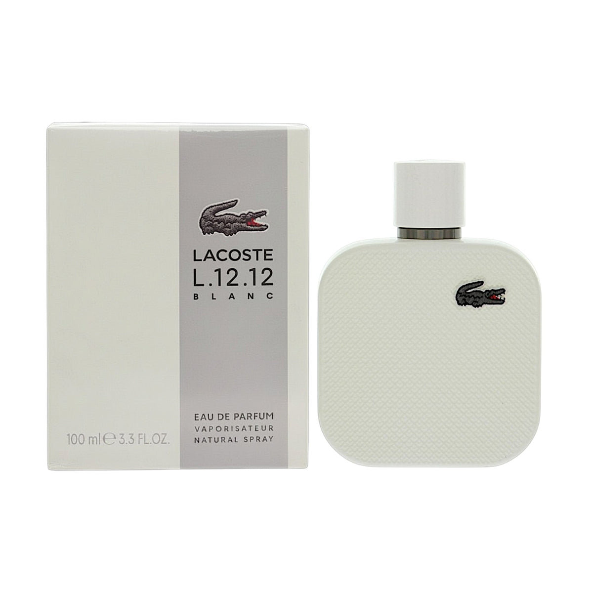 L.12.12 Blanc by Lacoste for Men - 3.3 oz EDP Spray