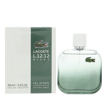Lacoste Eau De Lacoste L.12.12 Blanc Intense by Lacoste for Men - 3.3 oz EDT Intense Spray
