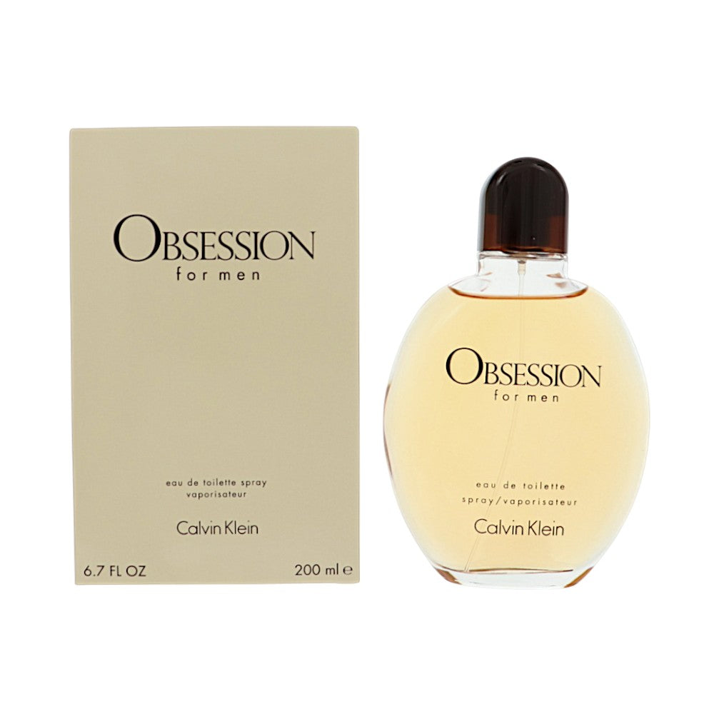 Obsession by Calvin Klein for Men - 6.7 oz EDT Spray