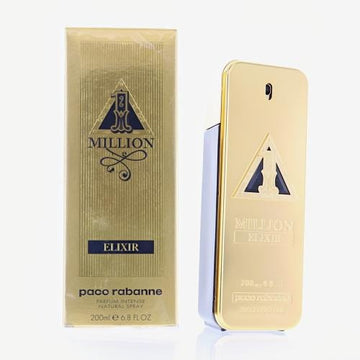 Paco Rabanne 1 Million Elixir by Paco Rabanne for Men - 6.8 oz EDP Intense Spray
