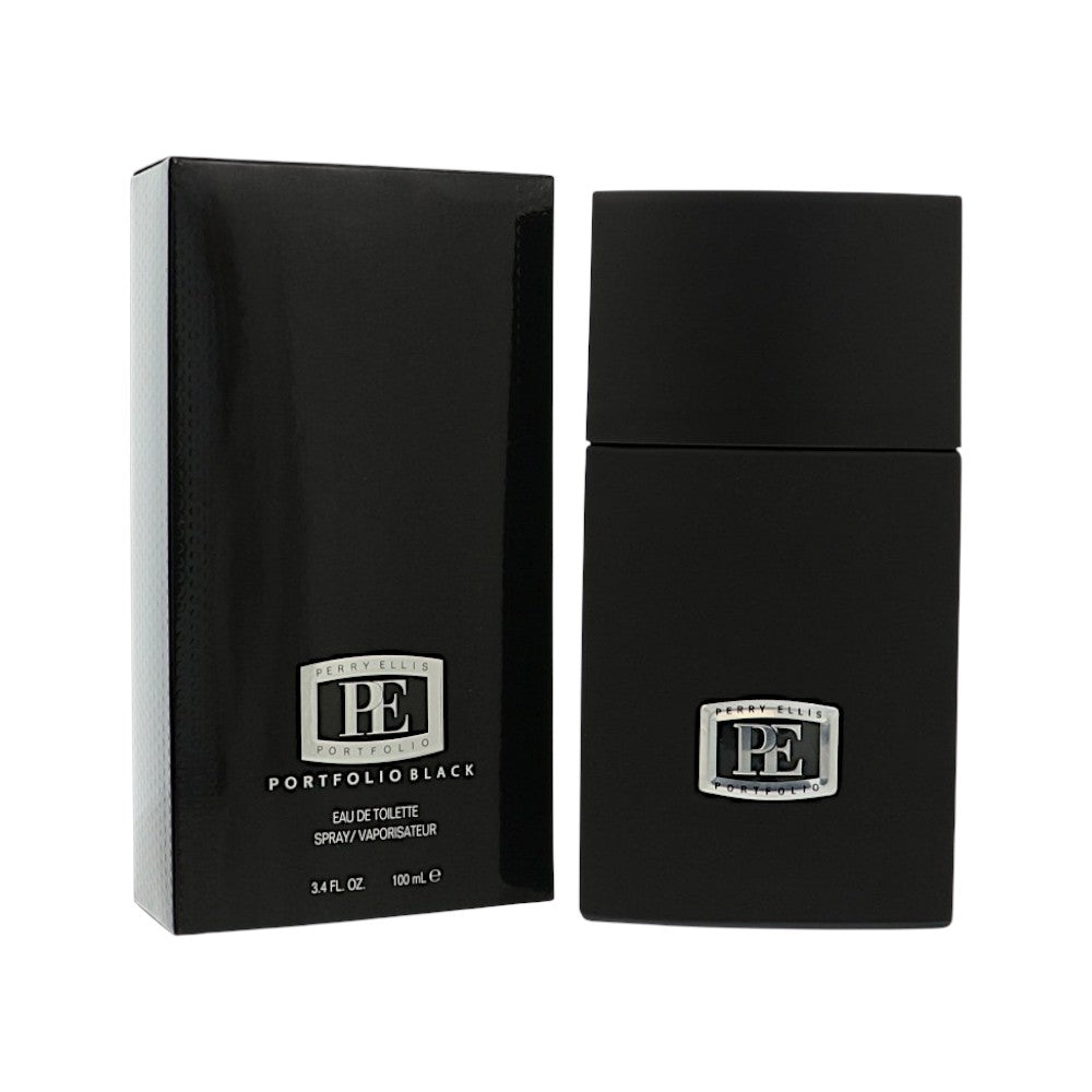 Portfolio Black by Perry Ellis for Men - 3.4 oz EDT Spray