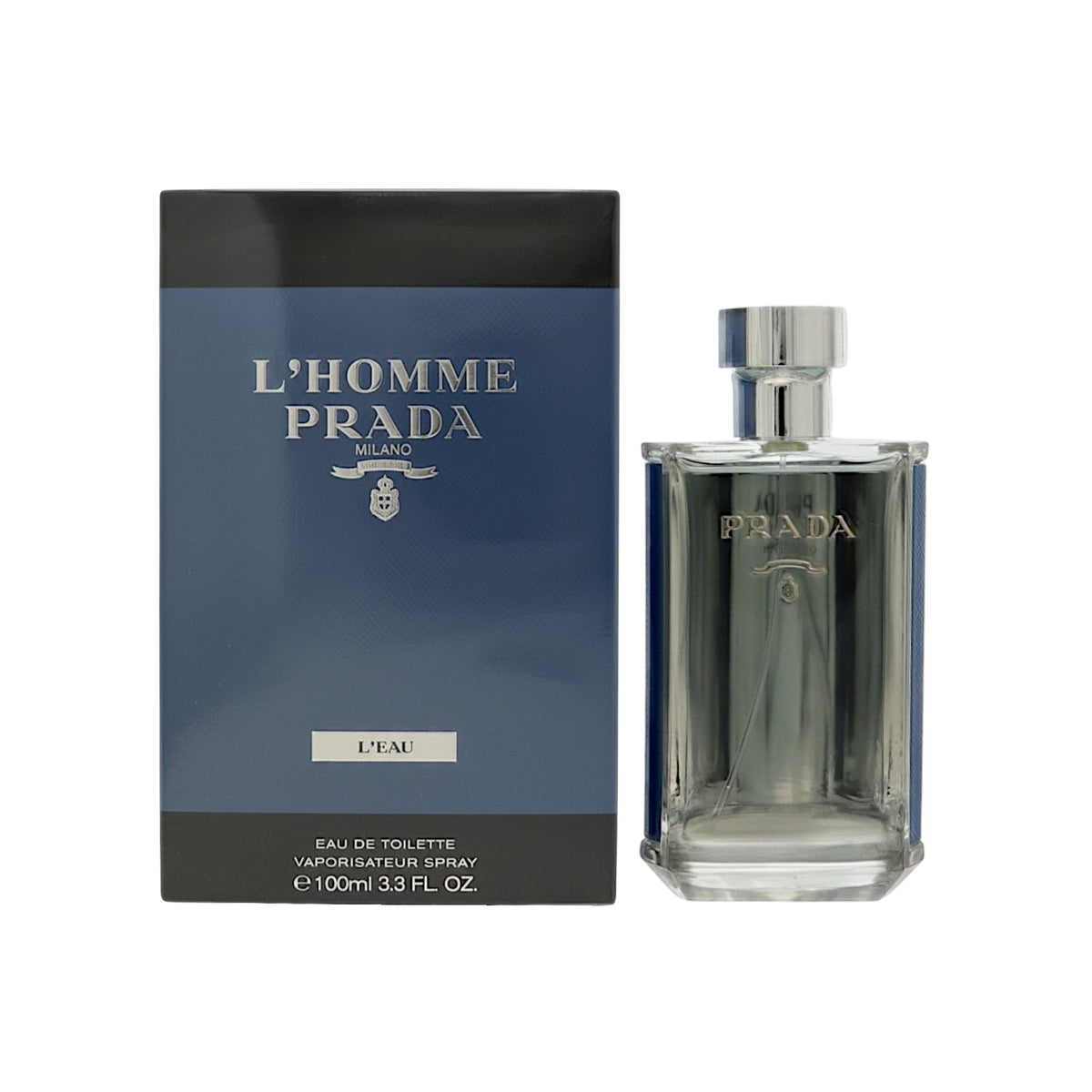 Prada Lhomme Leau by Prada for Men - 3.3 oz EDT Spray