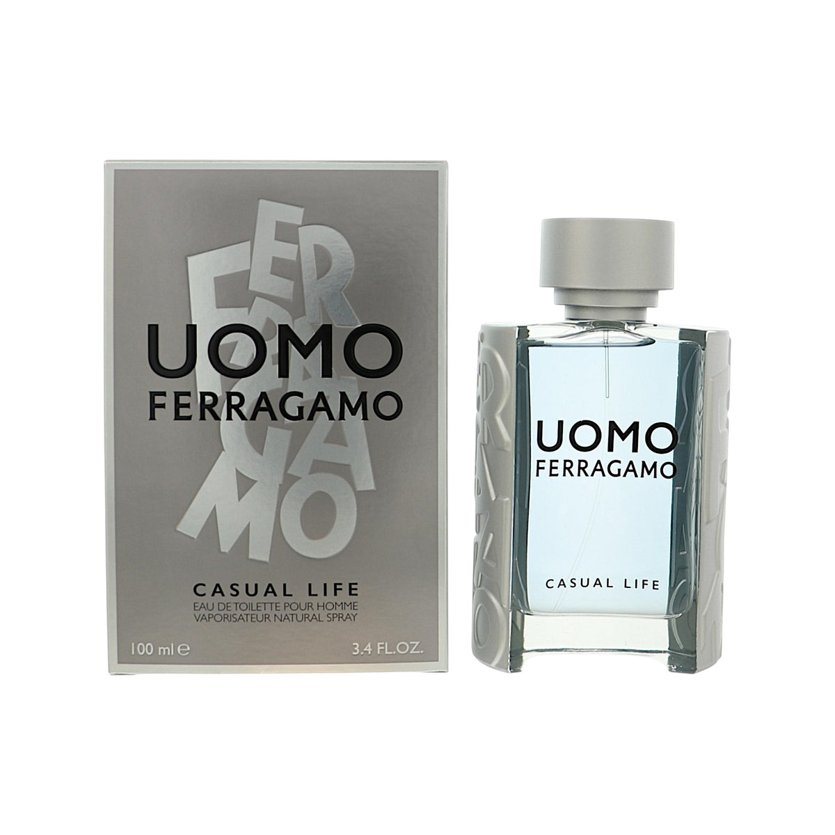 Uomo Casual Life by Salvatore Ferragamo for Men - 3.4 oz EDT Spray