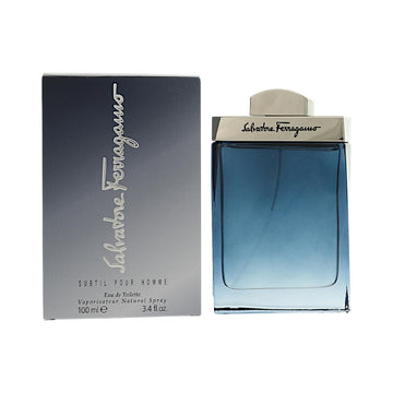 Subtil by Salvatore Ferragamo for Men - 3.4 oz EDT Spray