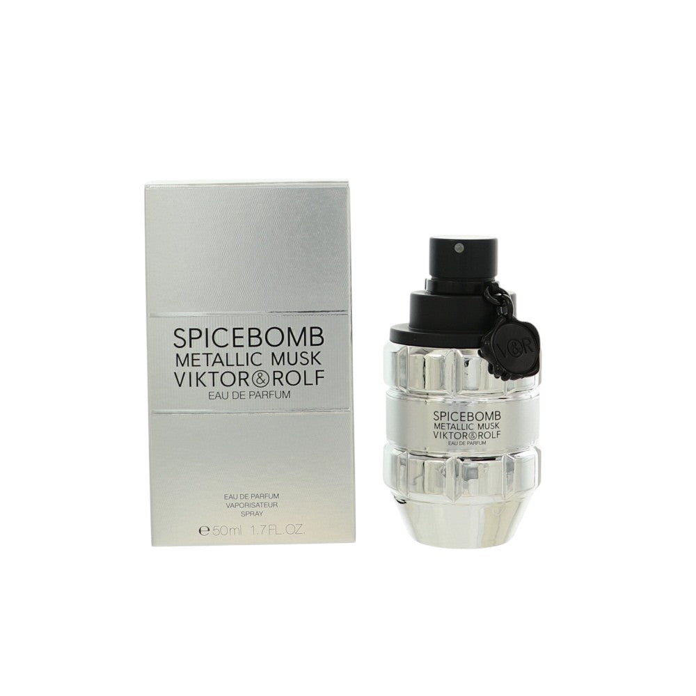 Spicebomb Metallic Musk by Viktor And Rolf for Men - 1.7 oz EDP Spray