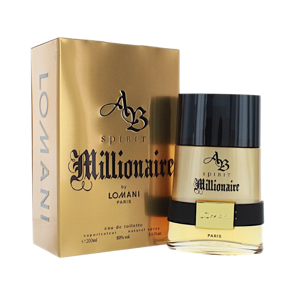 Spirit Millionaire by Lomani for Men - 6.6 oz EDT Spray