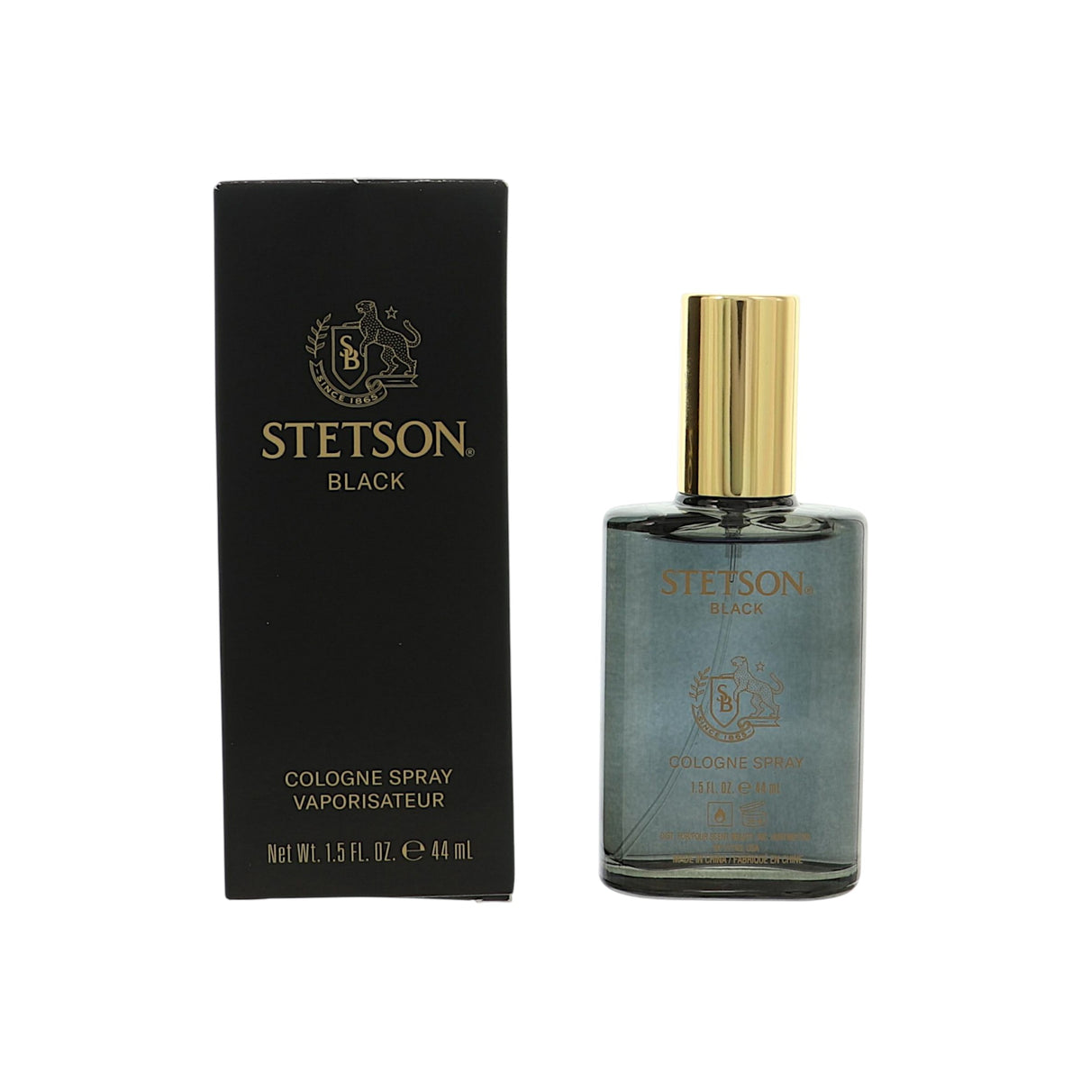 Stetson Black by Coty for Men - 1.5 oz Cologne Spray