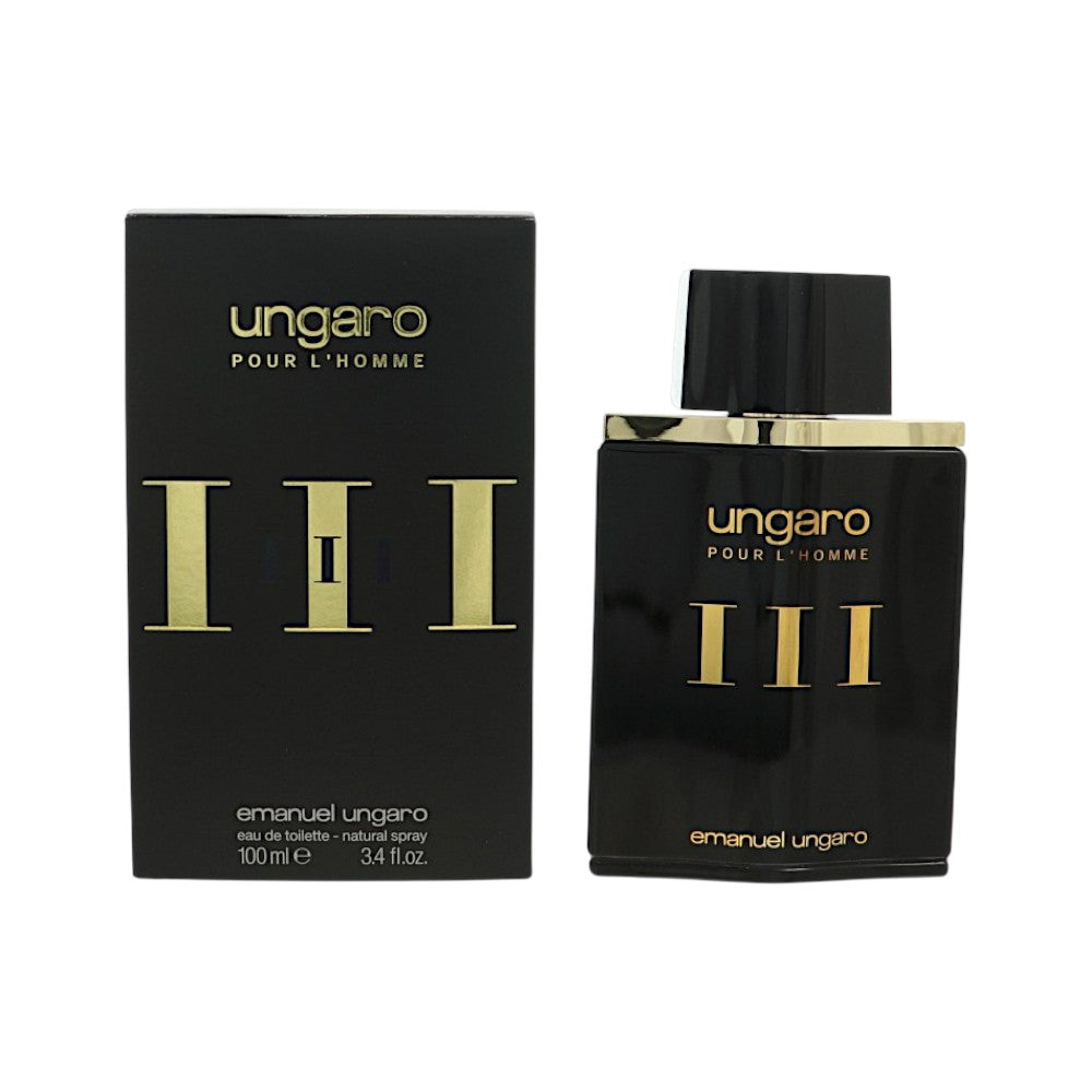 Ungaro Iii by Emanuel Ungaro for Men - 3.4 oz EDT Spray