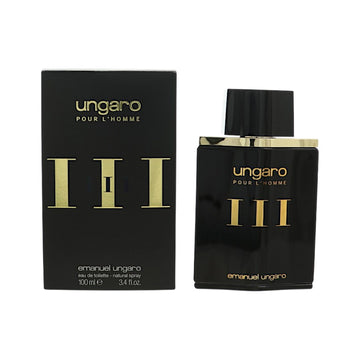 Ungaro Iii by Emanuel Ungaro for Men - 3.4 oz EDT Spray