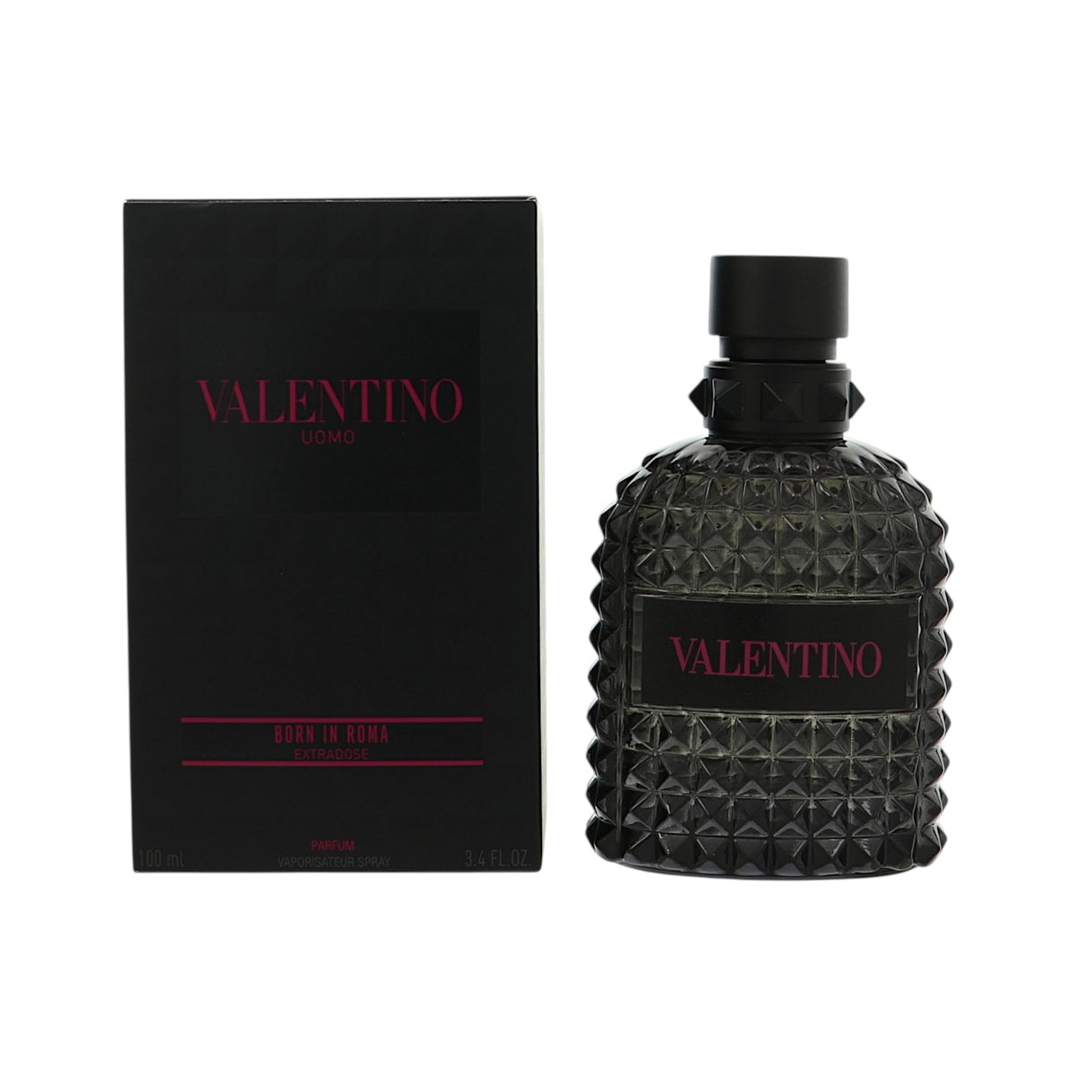 Uomo Born In Roma Extradose by Valentino for Men - 3.4 oz Parfum Spray