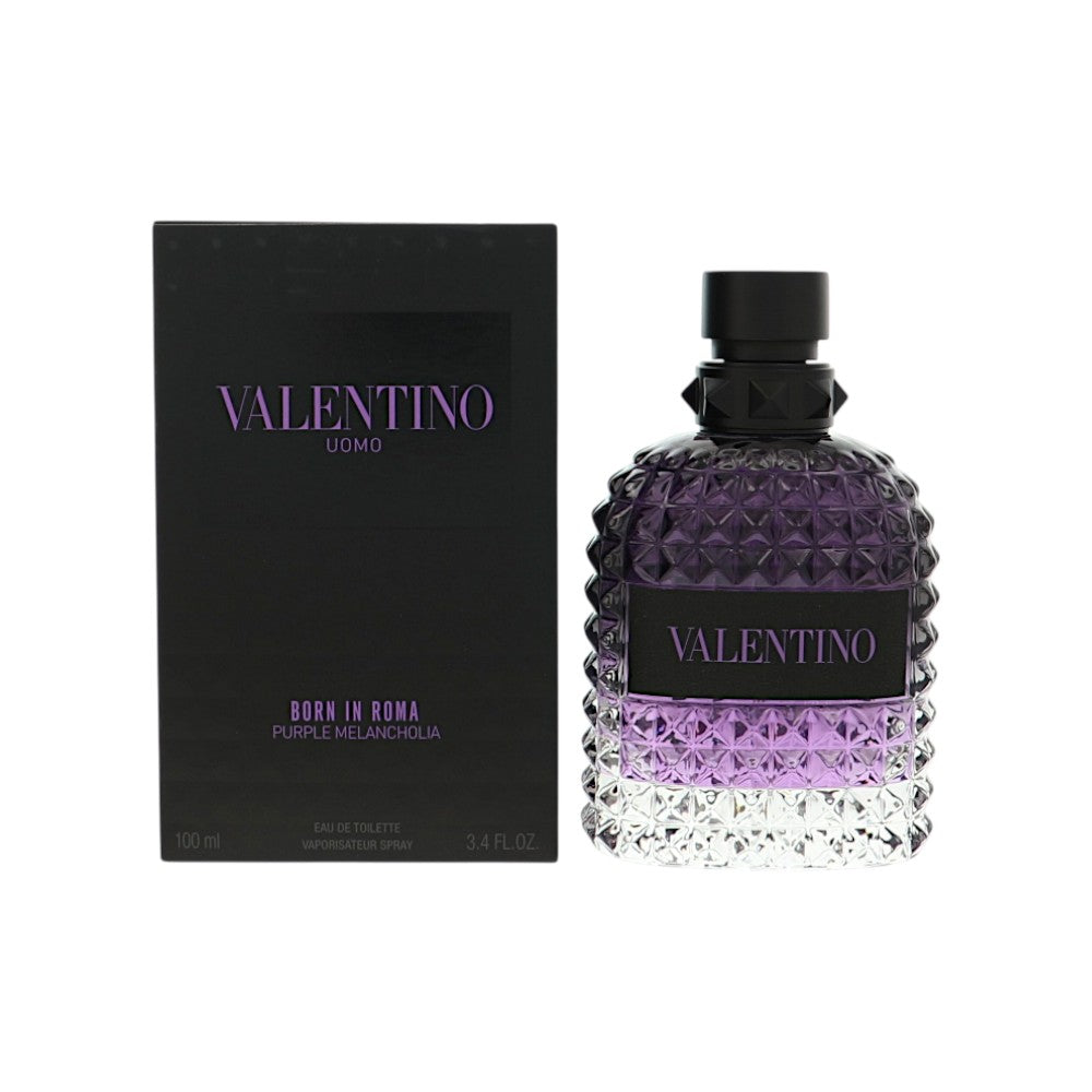 Born In Roma Purple Melancholia by Valentino for Men - 3.4 oz EDT Spray