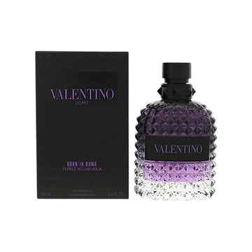 Born In Roma Purple Melancholia by Valentino for Men - 3.4 oz EDT Spray