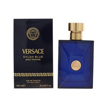 Dylan Blue by Versace for Men - 3.4 oz EDT Spray