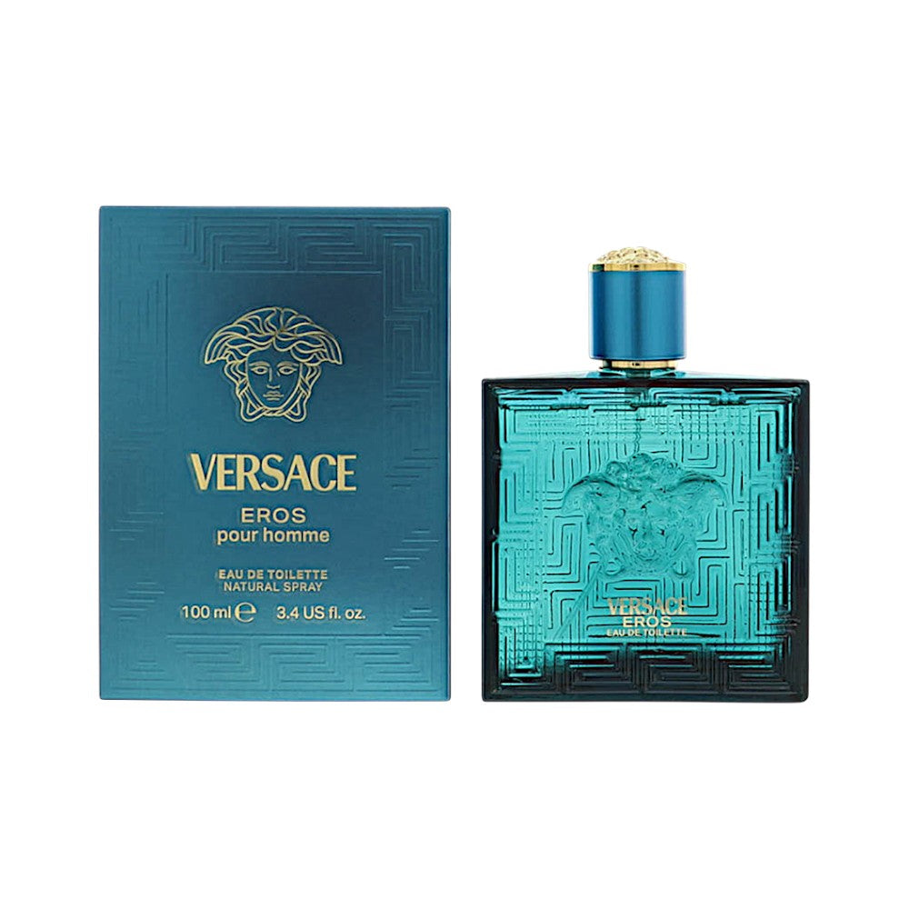 Versace Eros by Versace for Men - 3.4 oz EDT Spray